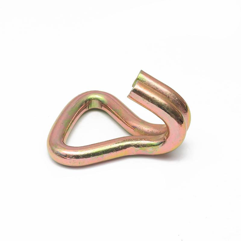 2 인치 5000kg/11000lbs 옐로우 아연 도금 이중 금속 J 후크