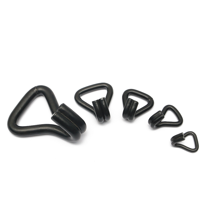 1-1/16 인치 1500kg/3000lbs 블랙 PVC 코팅 된 더블 J 후크 와이어 J 후크