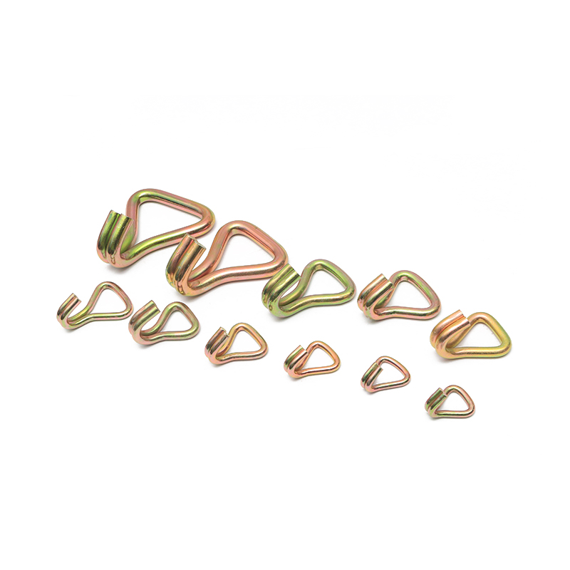 3 인치 10ton 노란 아연 도금 더블 J 후크 헤비 듀티 와이어 더블 J 후크