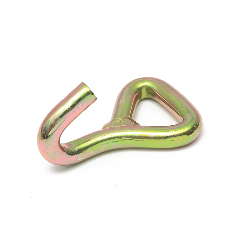 1.5 인치 3T 노란 아연 도금 J 후크 메탈 싱글 J 후크