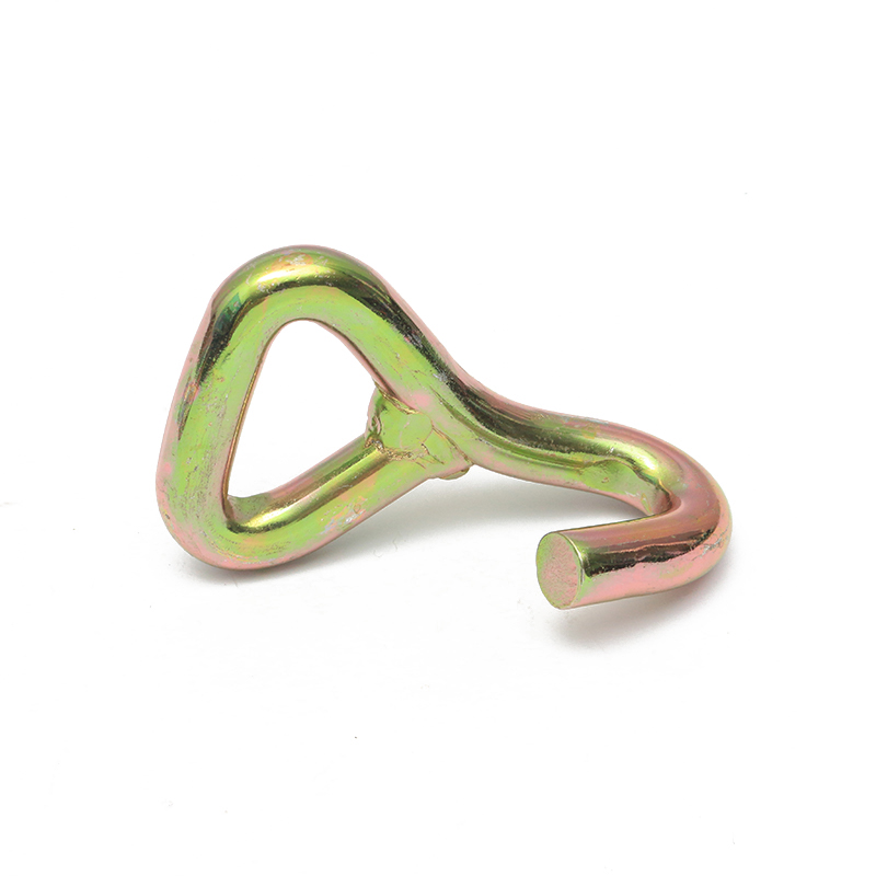 1.5 인치 3T 노란 아연 도금 J 후크 메탈 싱글 J 후크