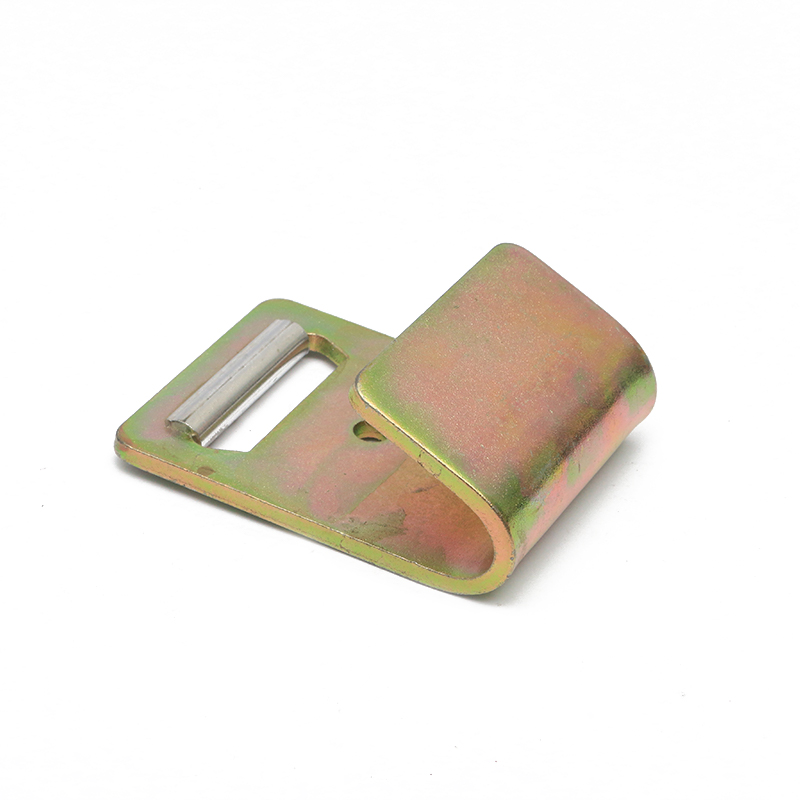 2 인치 블랙 전자 코팅 금속 플랫 J 후크