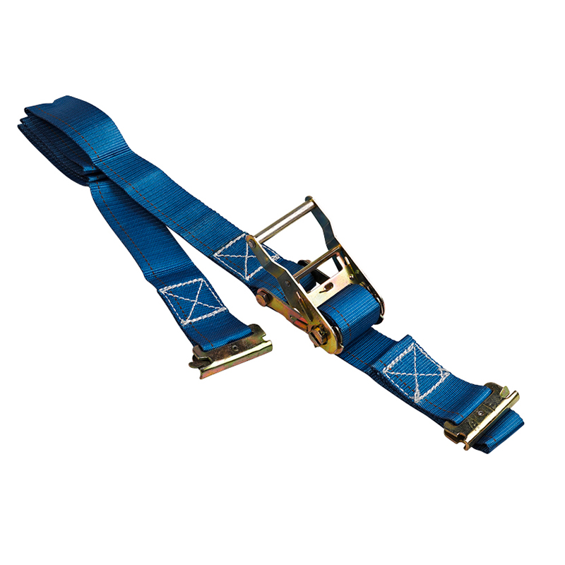 2 인치 50mm*2T 타이 다운 스트랩 E 후크 트럭 래칫 틸트 타운 E 트랙 래칫 스트랩 로딩 스트랩